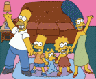 Η οικογένεια Simpson στο σπίτι του στο Σπρίνγκφιλντ